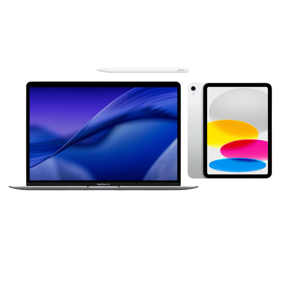 Creator Combo MacBook Air 13" M1 + iPad 10" 10th Gen + Apple Pencil - Pre-Owned