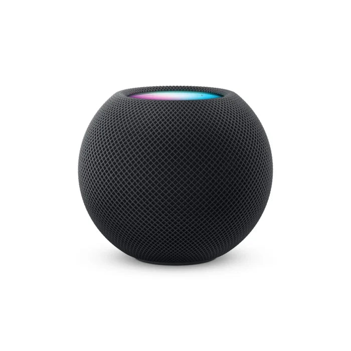 Apple HomePod mini 1st Gen in Space Gray, front view - Pre-Owned - MacShack