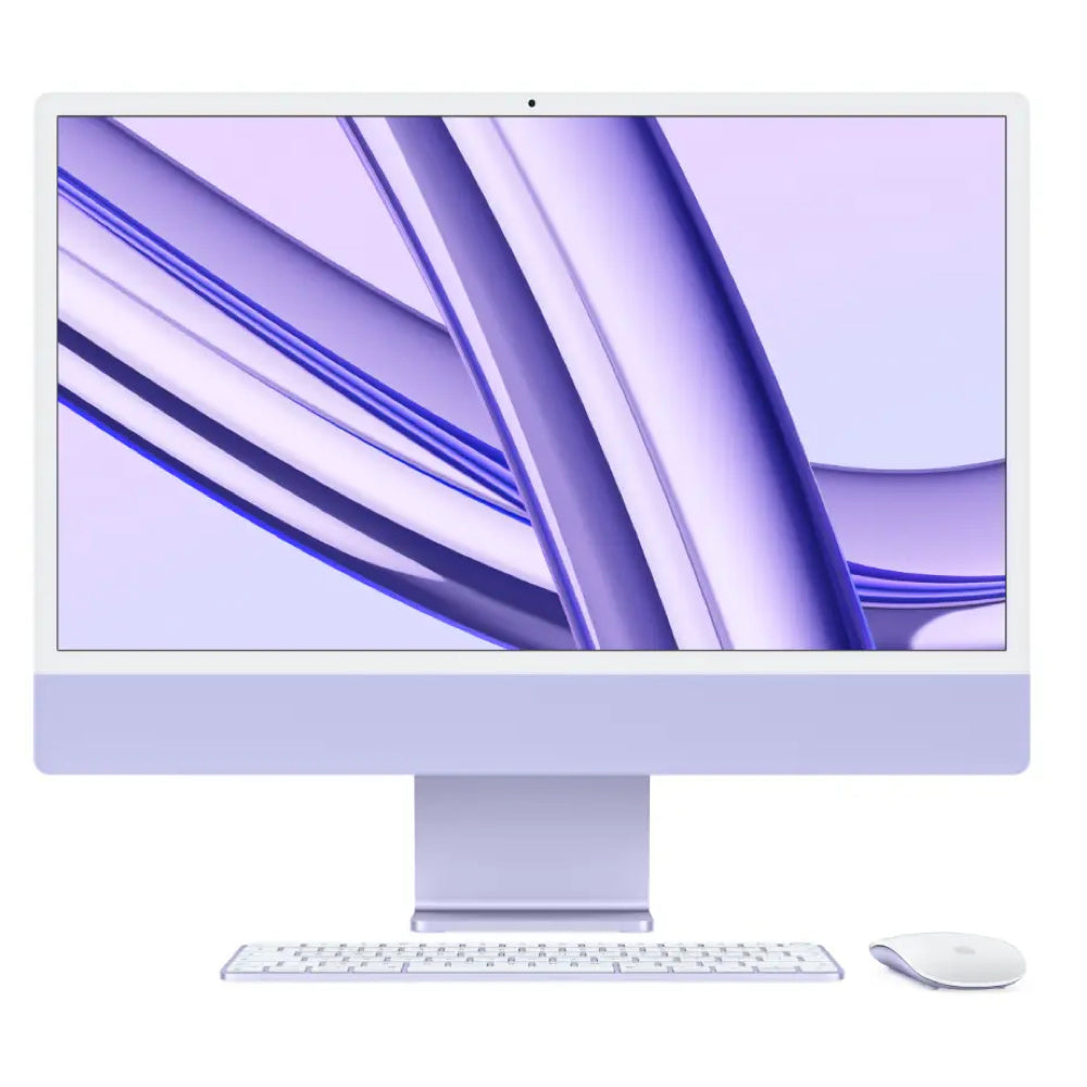 Custom Build 2023 Apple iMac 24-inch M3 8-Core CPU, 10-Core GPU (4.5K Retina, 24GB Unified RAM, 512GB) - New / 1 Year Apple Warranty - Mac Shack