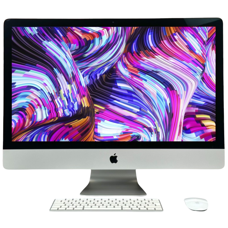 2020 Apple iMac 27-inch 3.1GHz 6-Core i5 (5K Retina, 8GB RAM, 256GB SSD, Silver) - Pre Owned / 3 Month Warranty