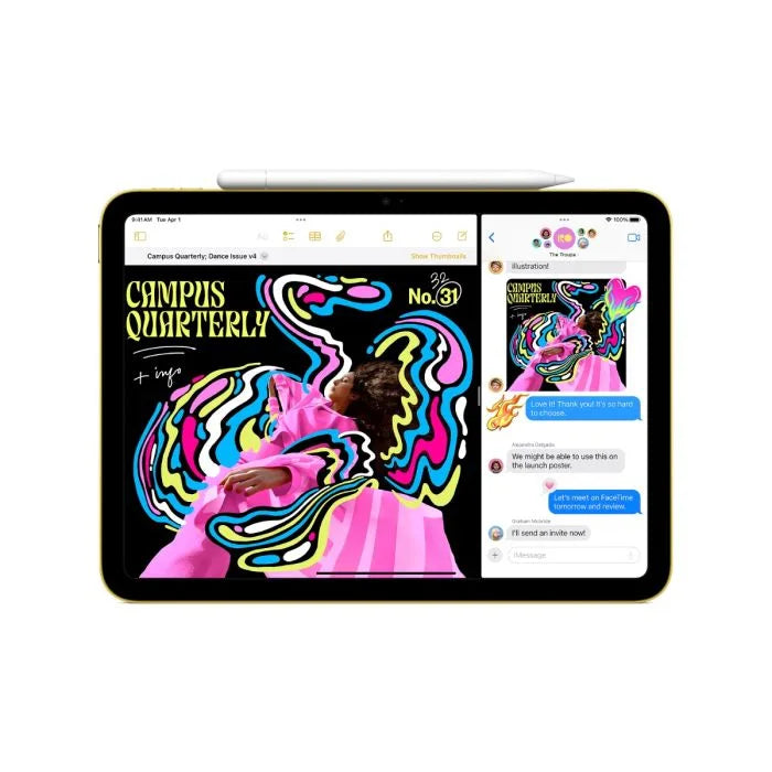 2025 11-inch Apple iPad A16 (128GB, Silver, Wifi) - New / 1 Year Apple Warranty - Mac Shack