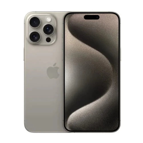 Apple iPhone 15 Pro Max (512GB, Natural Titanium) - Demo / Limited Apple Warranty - Mac Shack