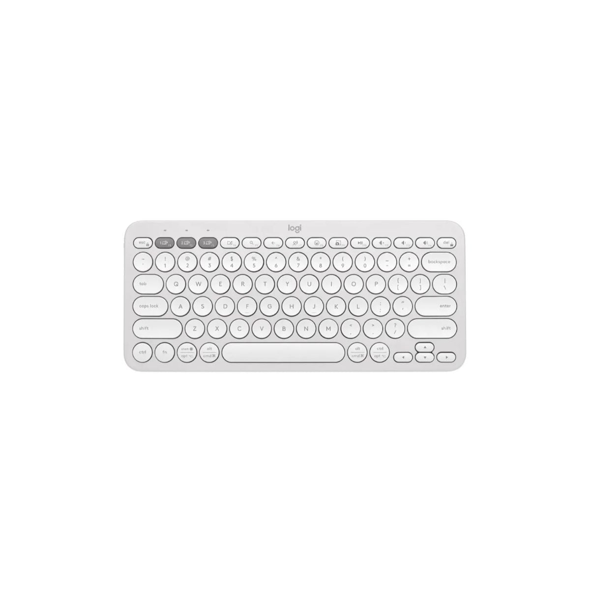 Logitech Pebble 2 Keyboard & Mouse Combo (Tonal White), view 3