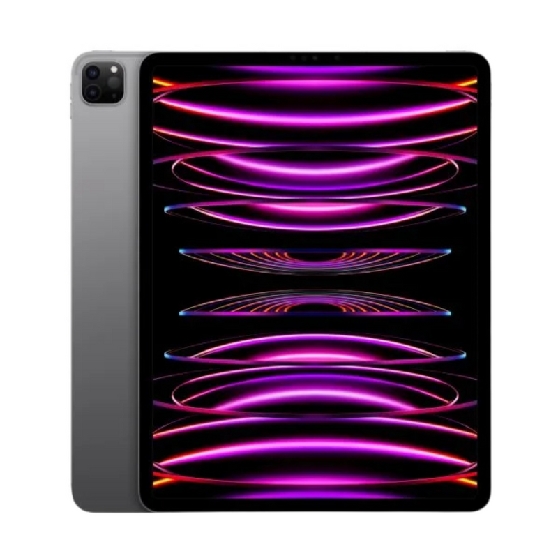 2022 12.9-inch Apple iPad Pro 6th Gen M2 (256GB, Wifi & Cellular, Space Gray) - Pre Owned / 3 Month Warranty - Mac Shack