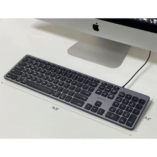 MacAlly Solar Bluetooth Apple Keyboard - BTSOLARKEYSG MacAlly Solar Bluetooth Apple Keyboard - BTSOLARKEYSG