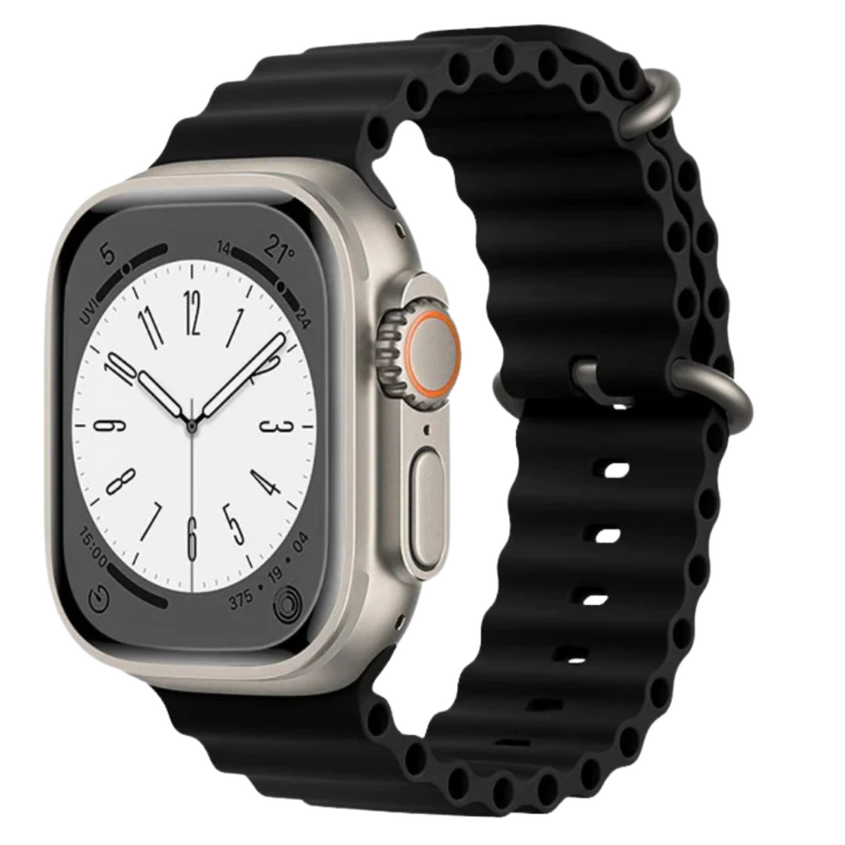 2022 Apple Watch Ultra (49mm, Titanium with Black Ocean Band, GPS & Cellular) - Pre Owned / 3 Month Warranty - Mac Shack