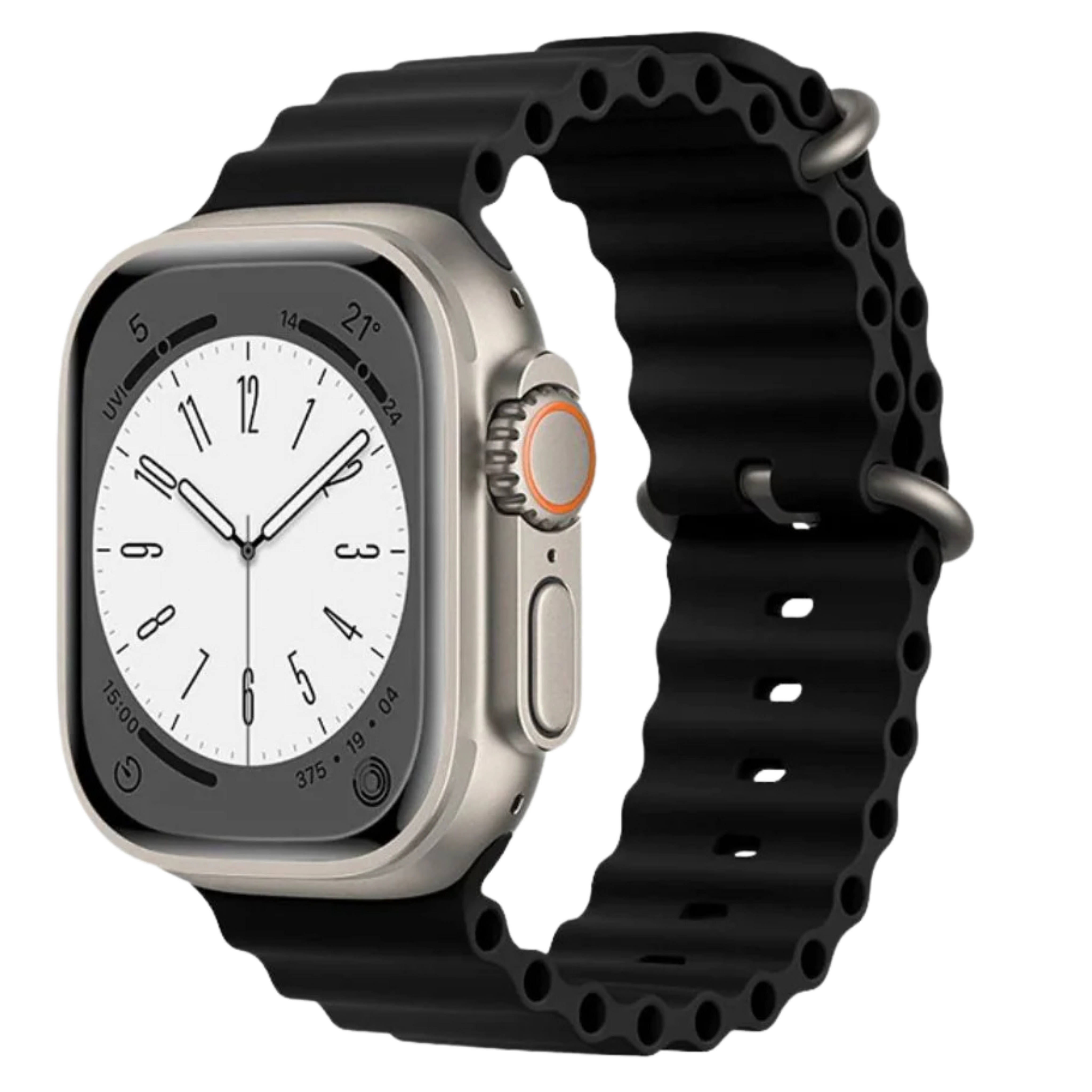 2022 Apple Watch Ultra (49mm, Titanium with Black Ocean Band, GPS & Cellular) - Pre Owned / 3 Month Warranty - Mac Shack