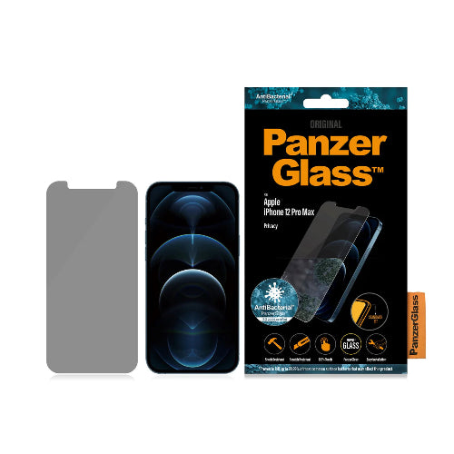 PanzerGlass® Privacy Screen Protector iPhone 12 Pro Max - Mac Shack