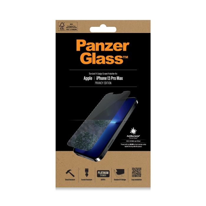 PanzerGlass iPhone 13 Pro Max Standard Fit - Privacy