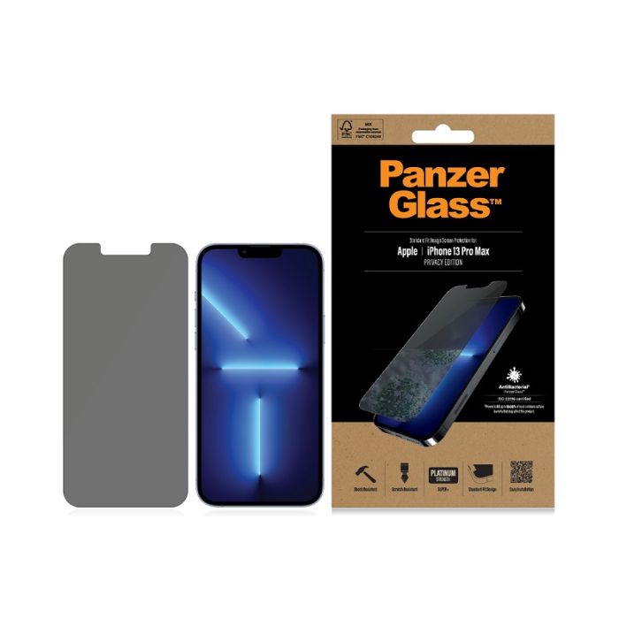 PanzerGlass iPhone 13 Pro Max Standard Fit - Privacy