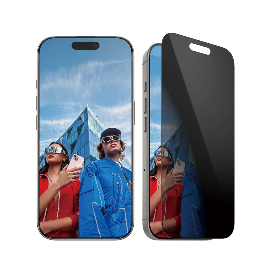 PanzerGlass® Privacy Screen Protector iPhone 16 Pro - Ultra-Wide Fit