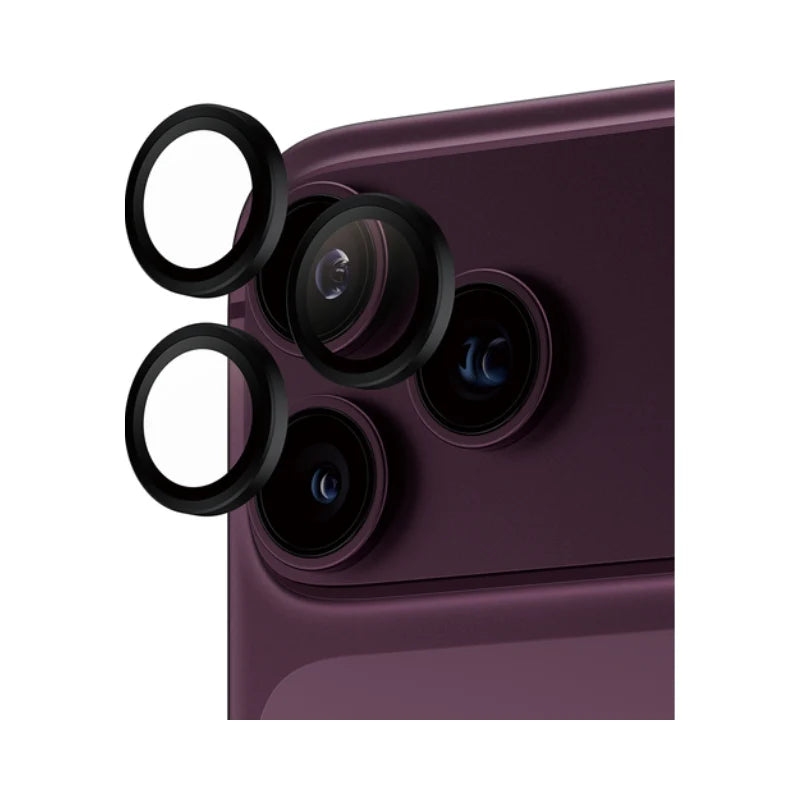 PanzerGlass Hoops Camera Lens Protector for iPhone 18 Pro/ 18 Pro Max - Black Metal, view 3