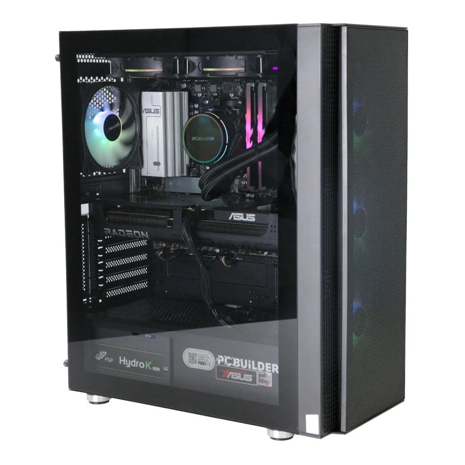 PCBuilder Seeker Gaming Desktop PC Ryzen 5 7600 1TB SSD 32GB RAM Radeon RX 9060 XT - Mac Shack