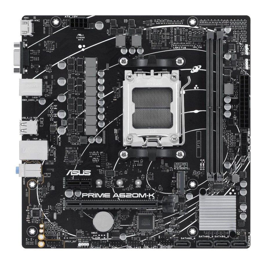 PCBuilder Warden Gaming Desktop AI PC AMD Ryzen 5 8600G 480GB SSD 32GB RAM - Mac Shack