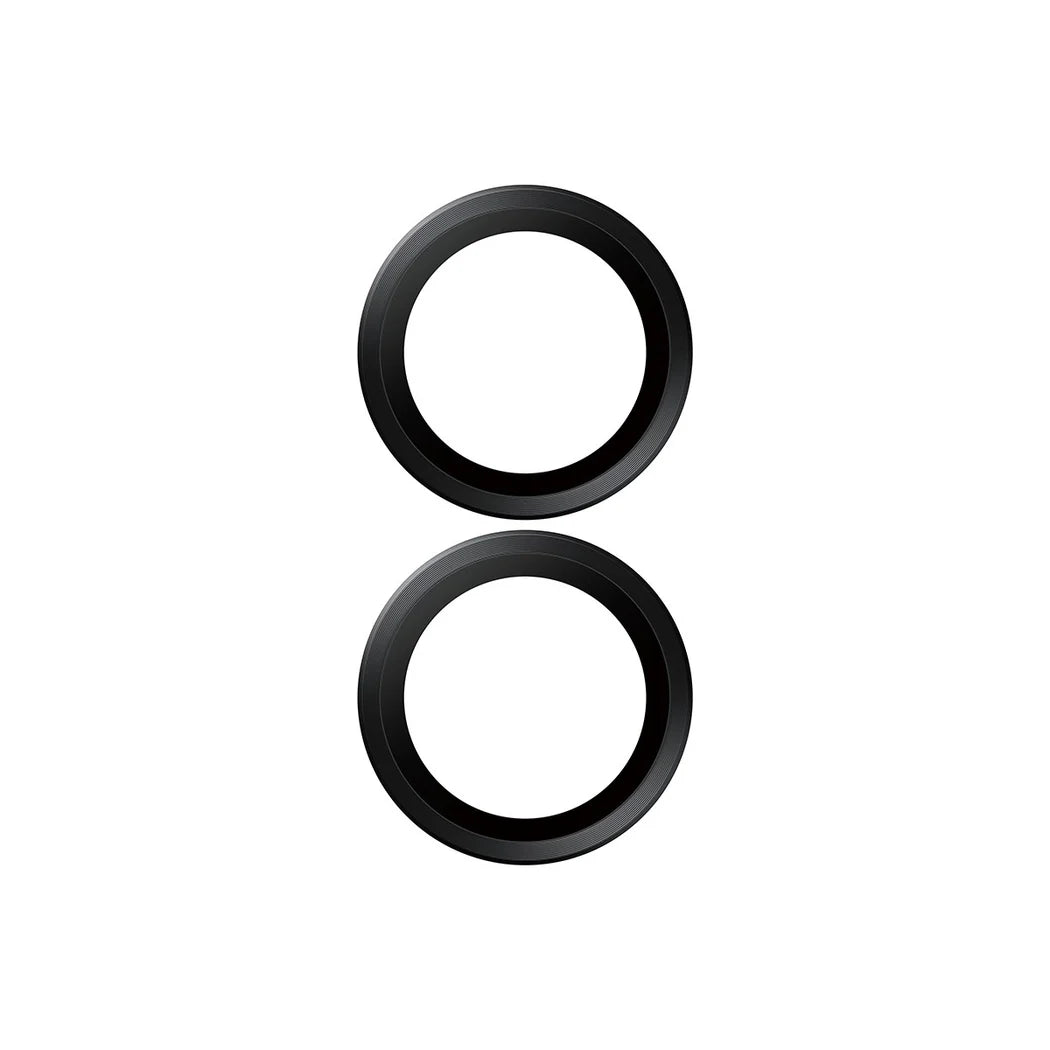 PanzerGlass™ Hoops Camera Lens Protector for iPhone 17 /16 /16 Plus - Black Metal