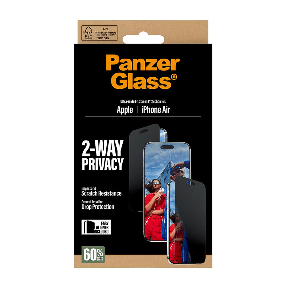 PanzerGlass® Privacy Screen Protector iPhone 17 Air