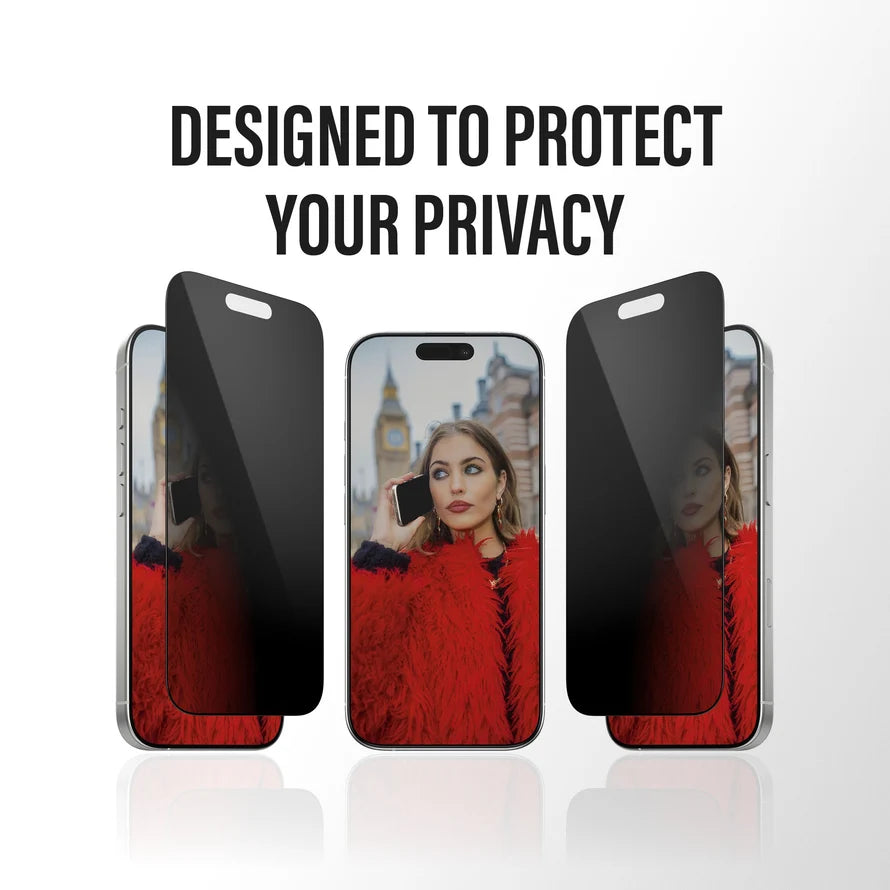 PanzerGlass® 2-Way Privacy Screen Protector for iPhone 17 Pro Max – Ultra-Wide Fit with EasyAligner