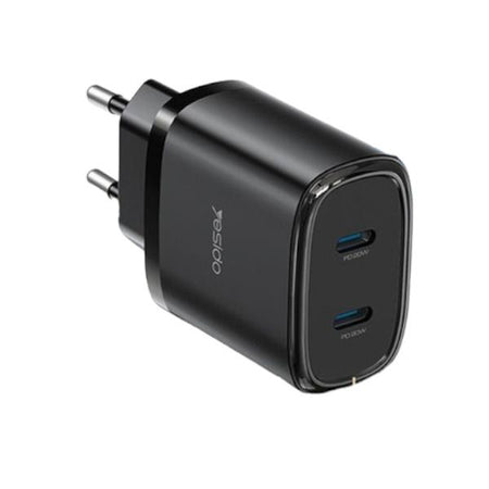 Yesido YC56 20W Dual Port Fast Charger with USB-C cable - New - Mac Shack
