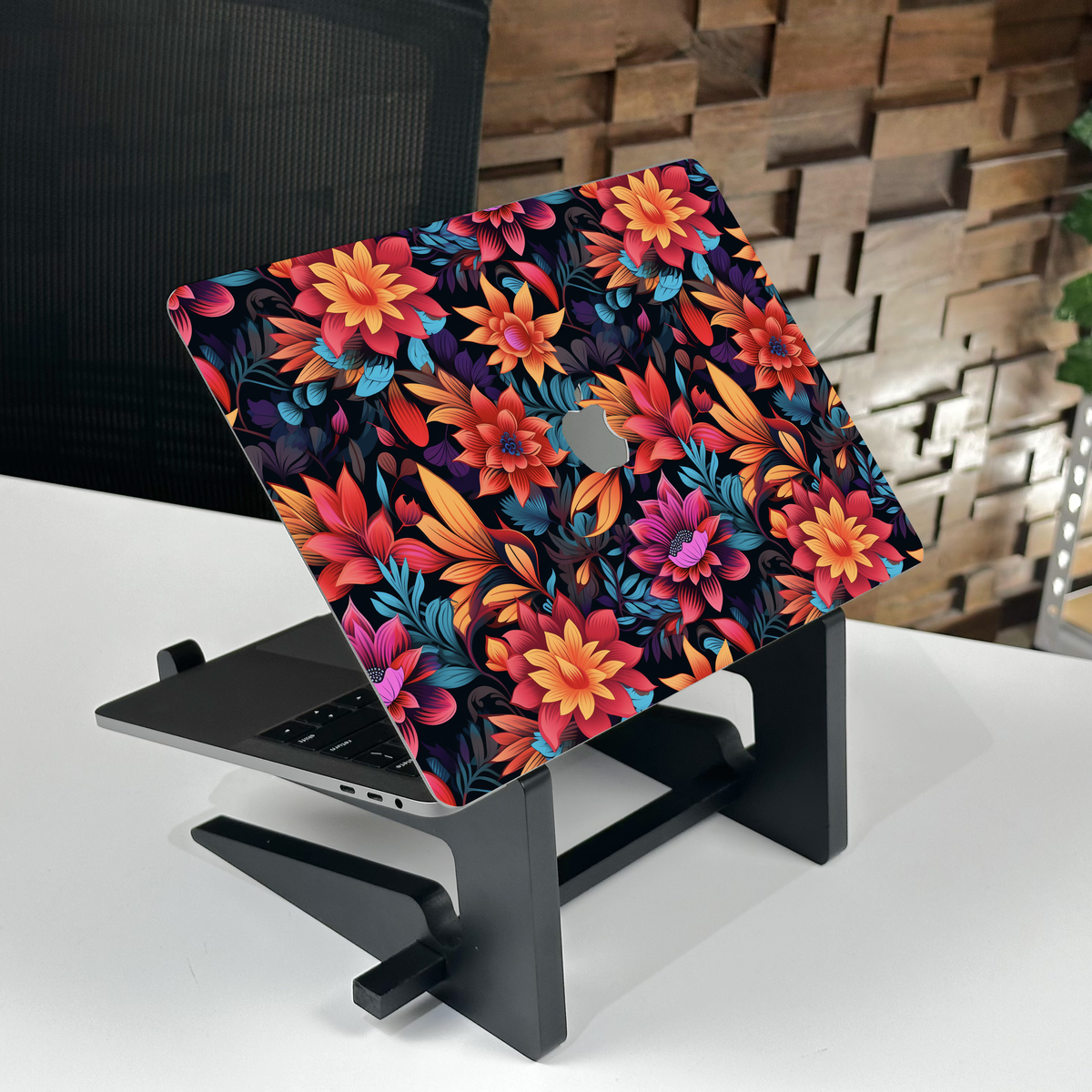 Electric Garden MacBook Skin