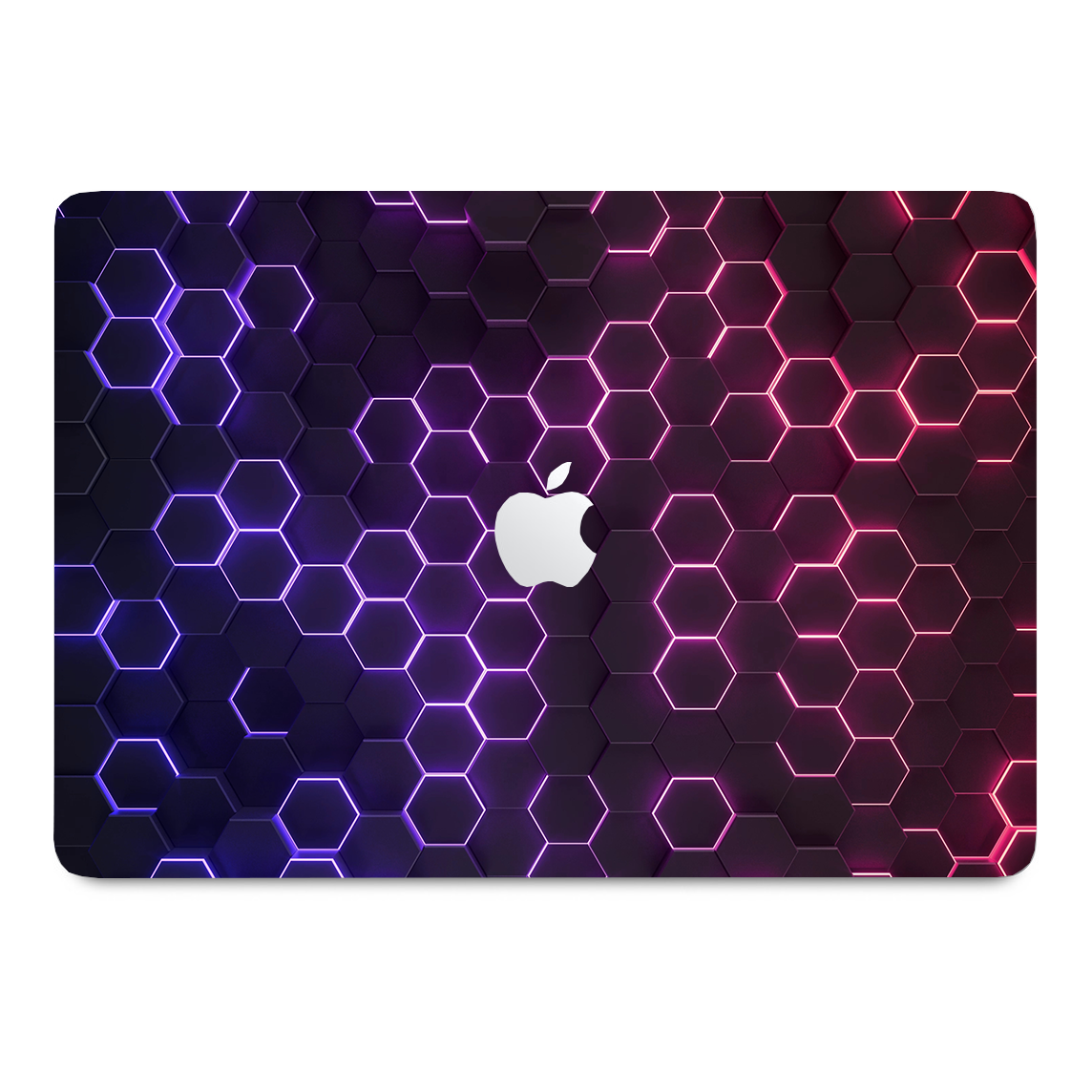 Neon Matrix MacBook Skin