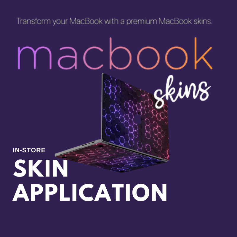 Macbook Skin Application Fee