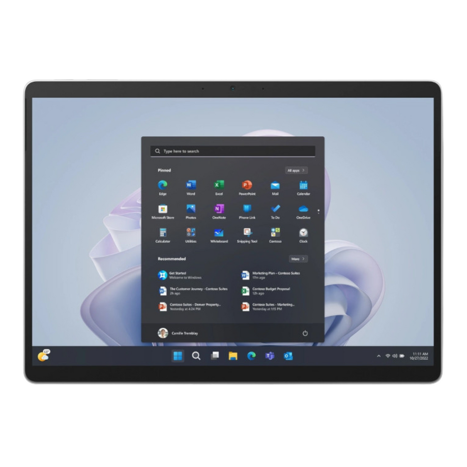 Combo Deal Microsoft Surface Pro 9 13-inch 2.6GHz 10-Core i7-1255U (Touch Screen, 16GB RAM, 256GB SSD, Graphite) + Surface Pro Type Cover - Pre Owned / 3 Month Warranty