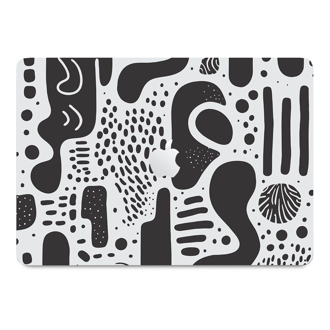 Monochrome Flow MacBook Skin
