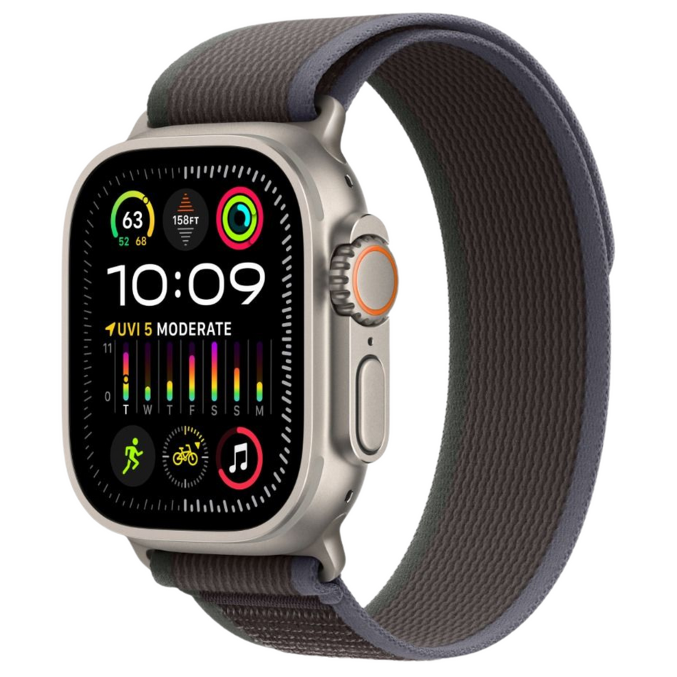 2022 Apple Watch Ultra 2 (49mm, Titanium with Blue/Black Trail Loop, GPS & Cellular) - Pre Owned / 3 Month Warranty - Mac Shack