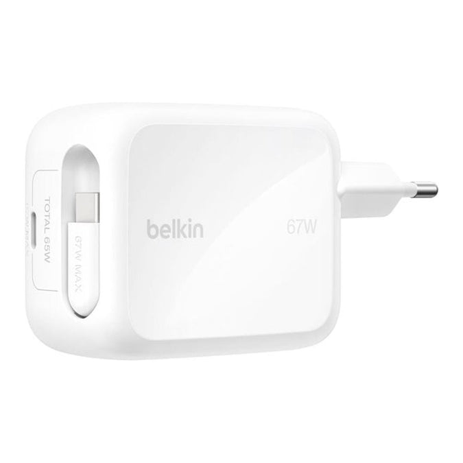 Belkin UltraCharge 67W GaN Type-C Wall Charger - White
