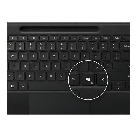 Microsoft Surface Pro Flex Wireless Type Cover Keyboard Black