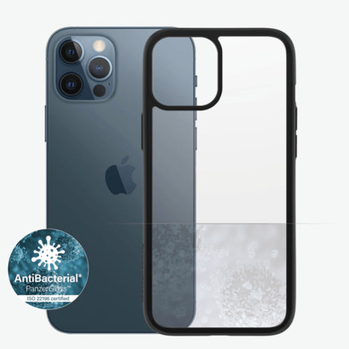 PanzerGlass ClearCase iPhone 12 Pro Max - Black Edition