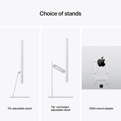 Apple Studio Display 27-inch 5K Retina (Nano-Texture Glass - Tilt & Height Adjustable Stand) - New - Mac Shack