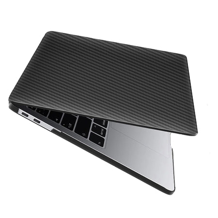 HardShell Case MacBook Pro 13-inch (2016-2021) - Carbon Fibre Black - Mac Shack