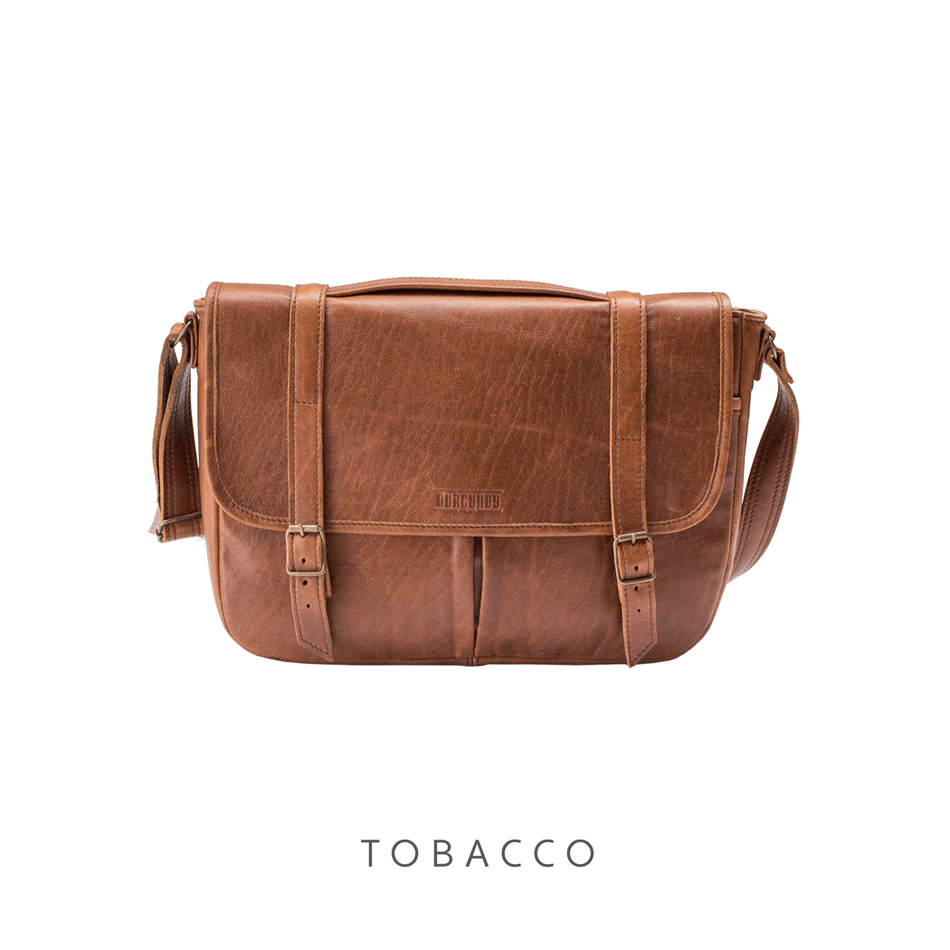 The Satchel by Burgundy Collective - Tobacco - Mac Shack
