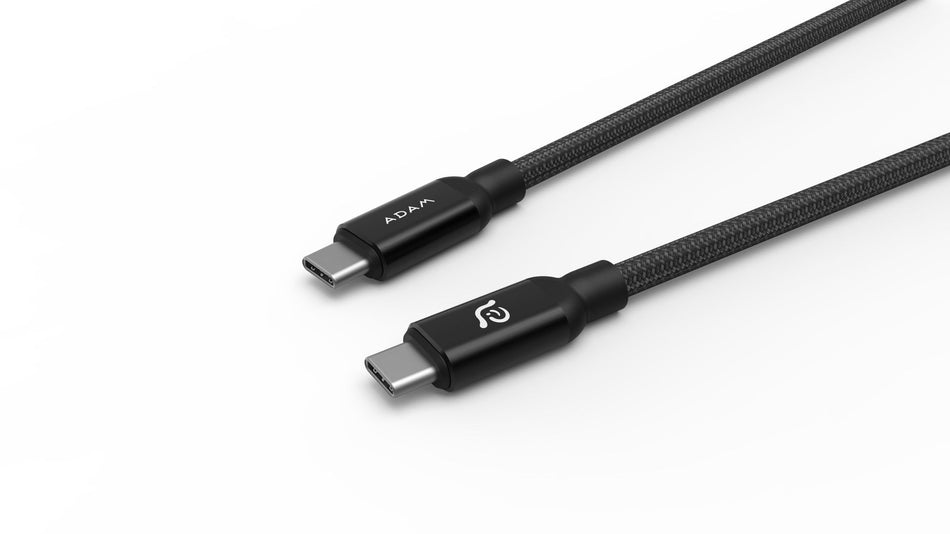 CASA C200 100W USB-C to USB-C Charge and Sync Cable (Black) - Mac Shack